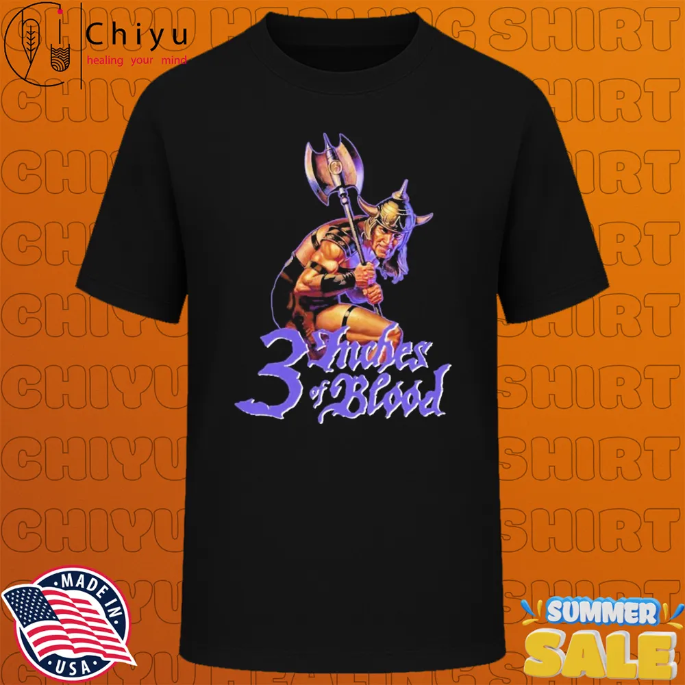 3 Inches Of Blood Advance And Vanquish T-shirts