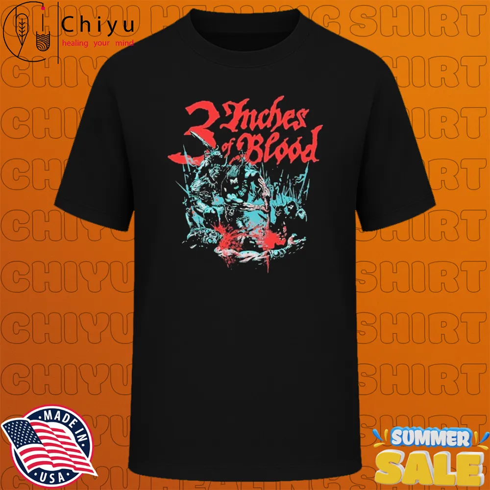 3 Inches Of Blood Barbarian T-shirts