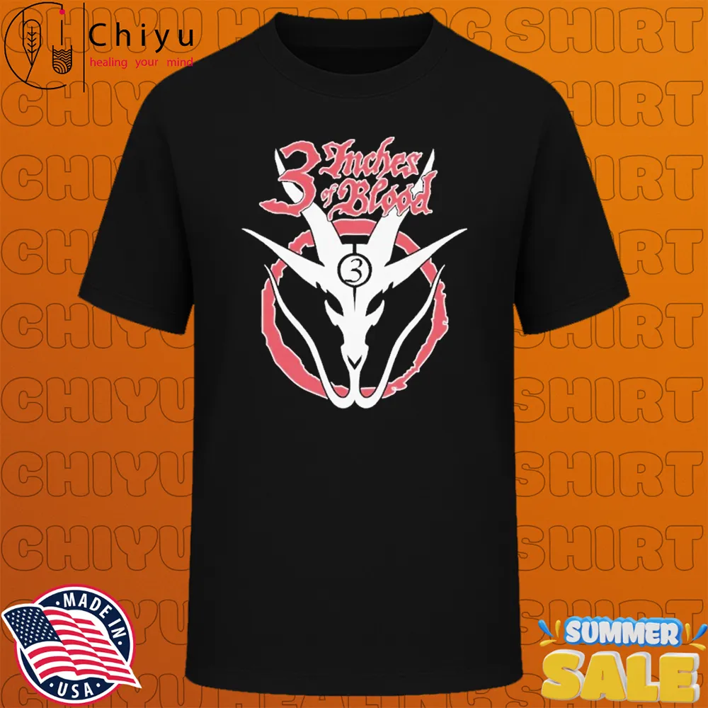 3 Inches Of Blood Goat T-shirts