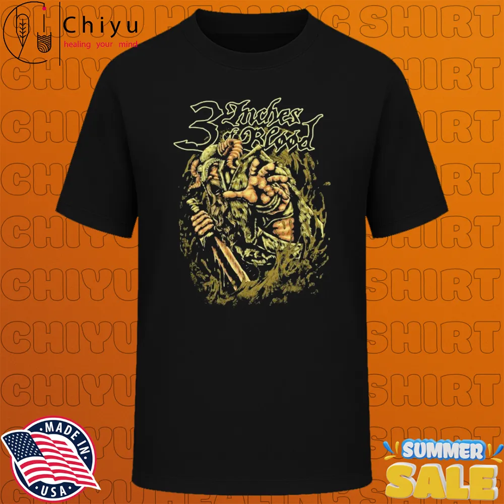 3 Inches Of Blood Swamp Warrior T-shirts