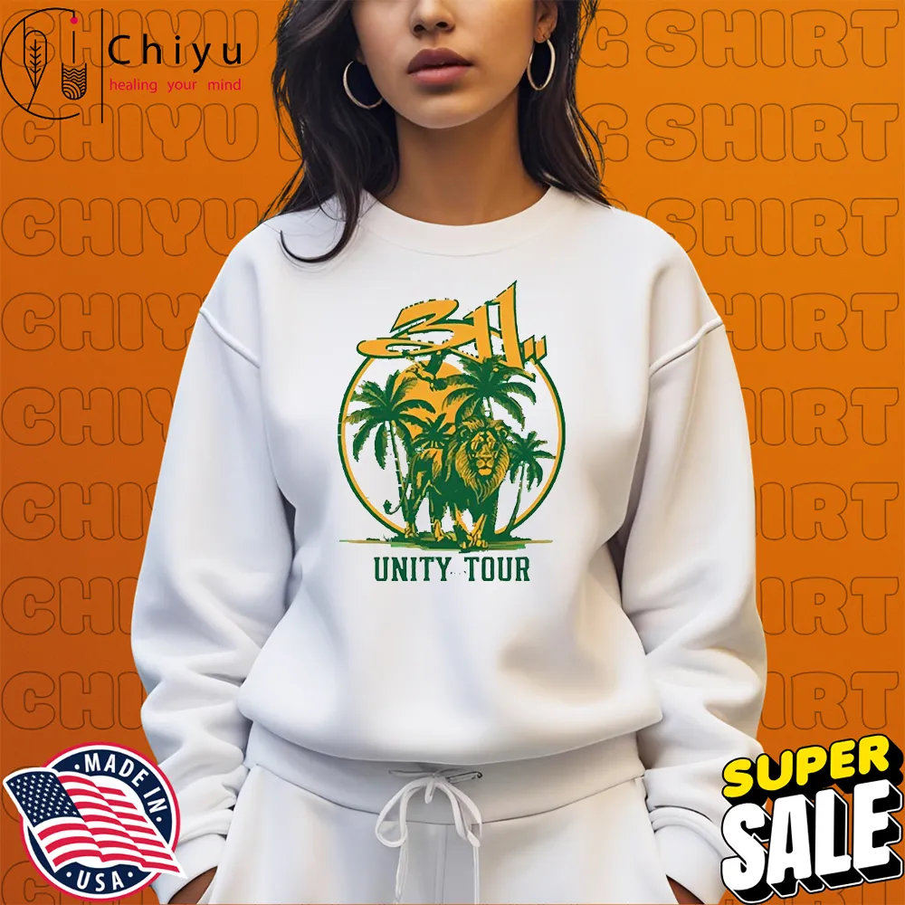 311 Unity Tour 2025 Lion T-shirts 311 Unity Tour 2025 Lion T-shirts