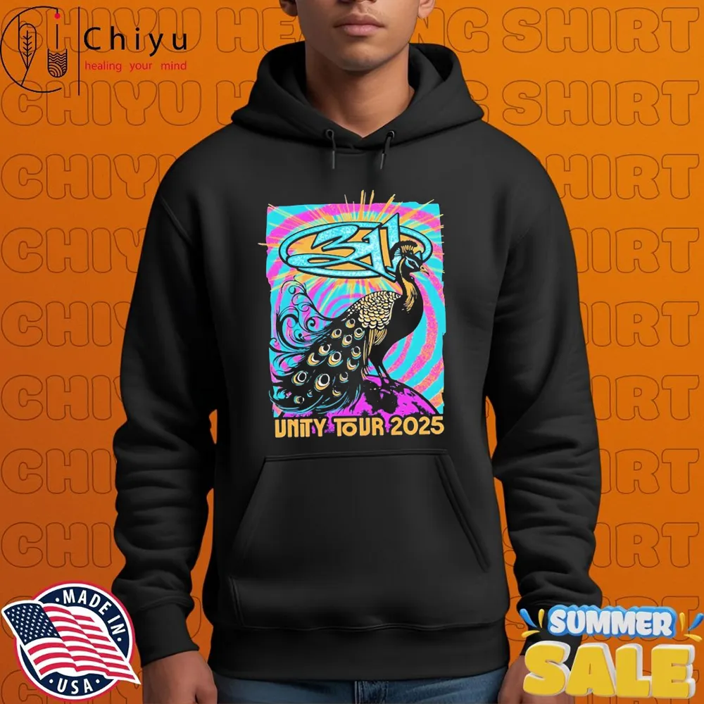 311 Unity Tour 2025 Peacock T-shirts