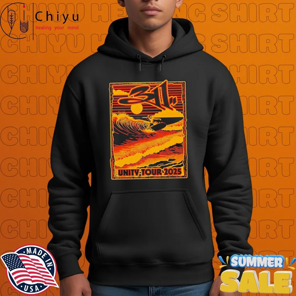 311 Unity Tour 2025 Surfer T-shirts 311 Unity Tour 2025 Surfer T-shirts