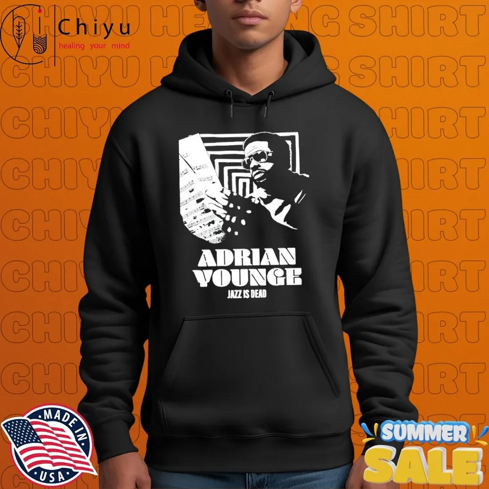 Adrian Younge Jazz Is Dead T-shirt Adrian Younge Jazz Is Dead T-shirt