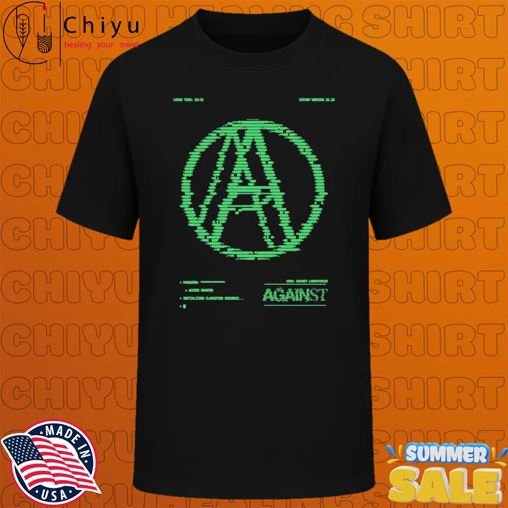 Against Lab ASCII T-shirts
