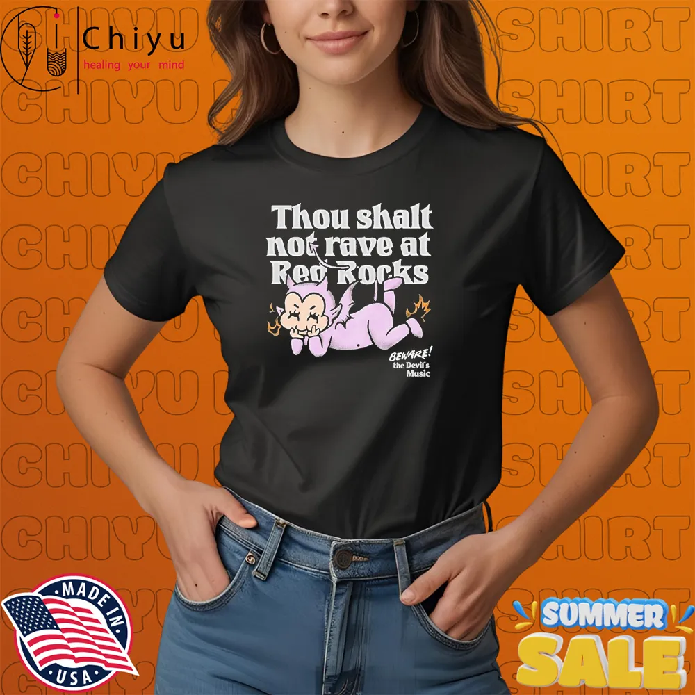 Original Alison Wonderland Thou Shalt Not Rave At Red Rocks Beware The Devil's Music T-shirts, Hoodie, Sweatshirt 4 Alison Wonderland Thou Shalt Not Rave At Red Rocks Beware The Devil's Music T-shirts