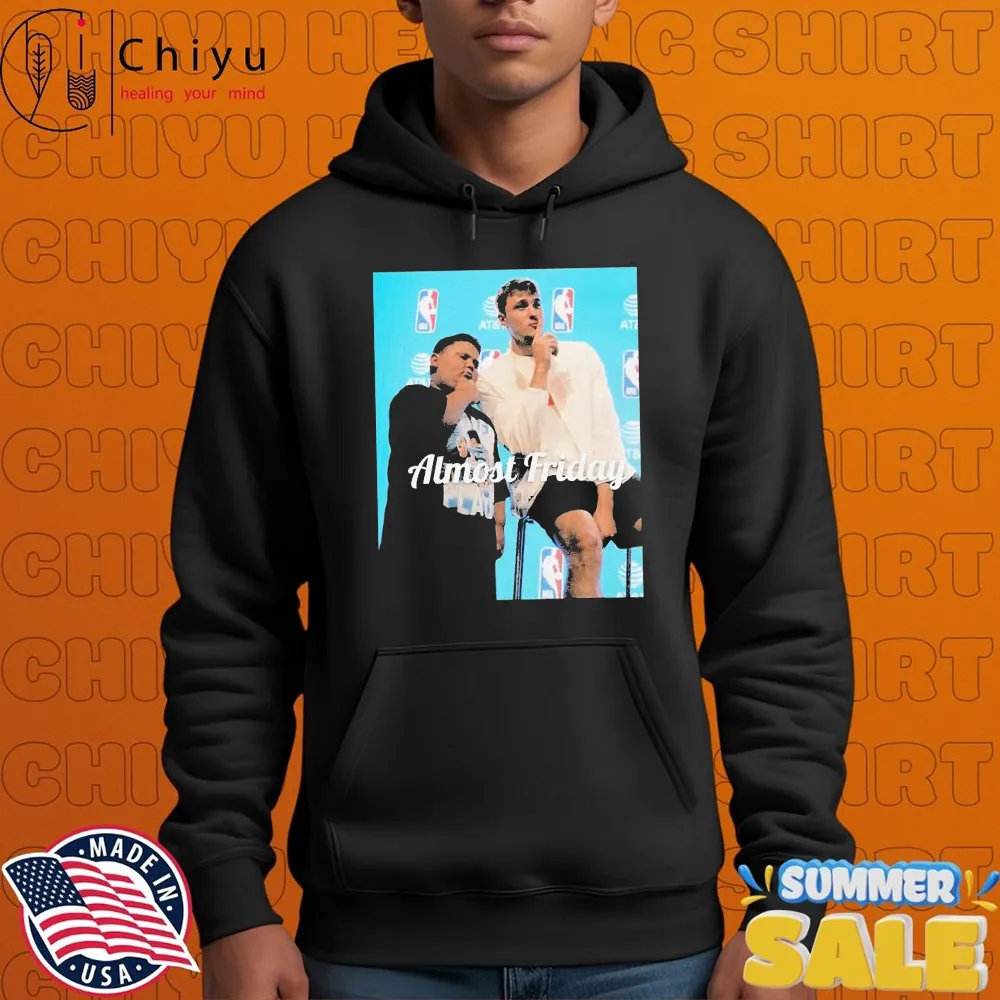 Almost Friday Rizzler And Cooper Flagg Oklahoma City Thunder T-shirts Almost Friday Rizzler And Cooper Flagg Oklahoma City Thunder T-shirts
