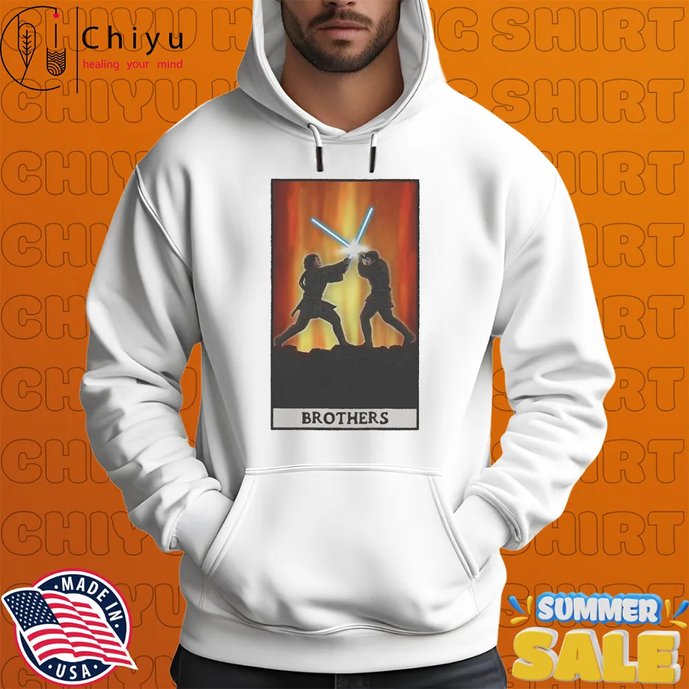 Anakin & Obi-Wan Brothers Tarot Card Star Wars T-shirts Anakin & Obi-Wan Brothers Tarot Card Star Wars T-shirts