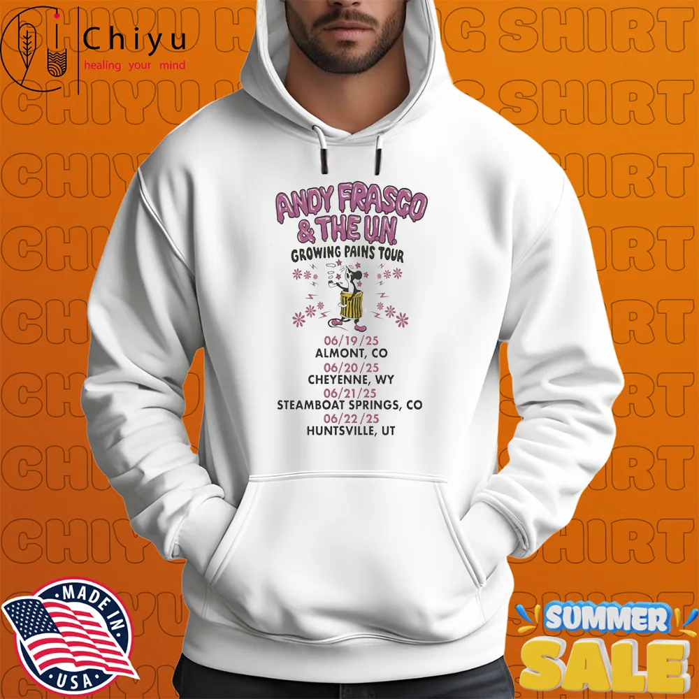 Andy Frasco And The Un Growing Pains Tour 2025 Rat T-shirts Andy Frasco And The Un Growing Pains Tour 2025 Rat T-shirts