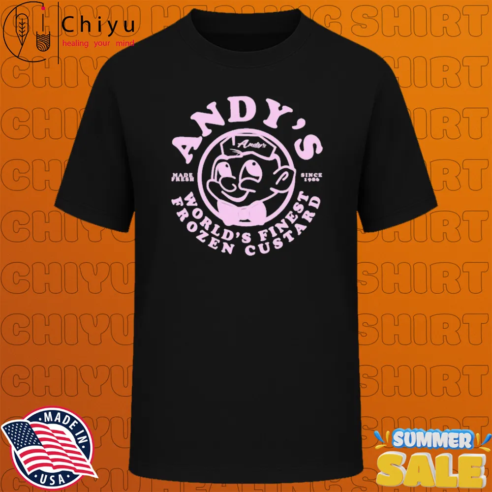 Andy's Frozen Custard World's Finest Made Fresh Since 1986 T-shirts Andy's Frozen Custard World's Finest Made Fresh Since 1986 T-shirts