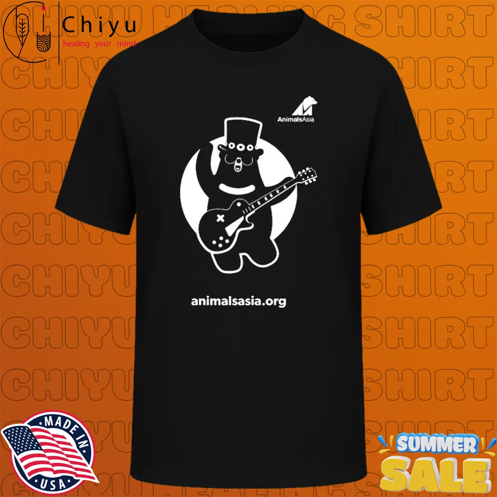 Animal Asia Slash Guitar T-shirts