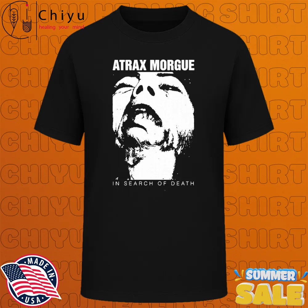 Atrax Morgue In Search Of Death T-shirts