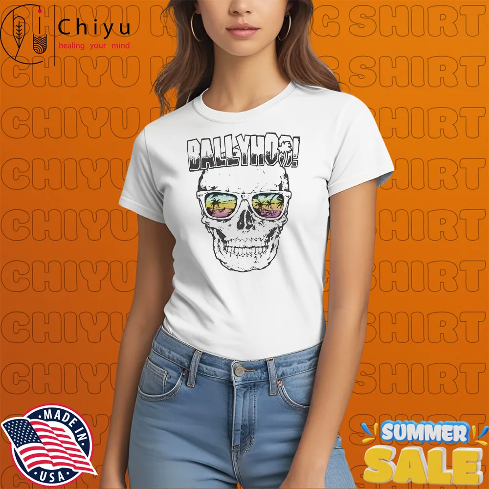 Ballyhoo Skull In Shades T-shirts Ballyhoo Skull In Shades T-shirts