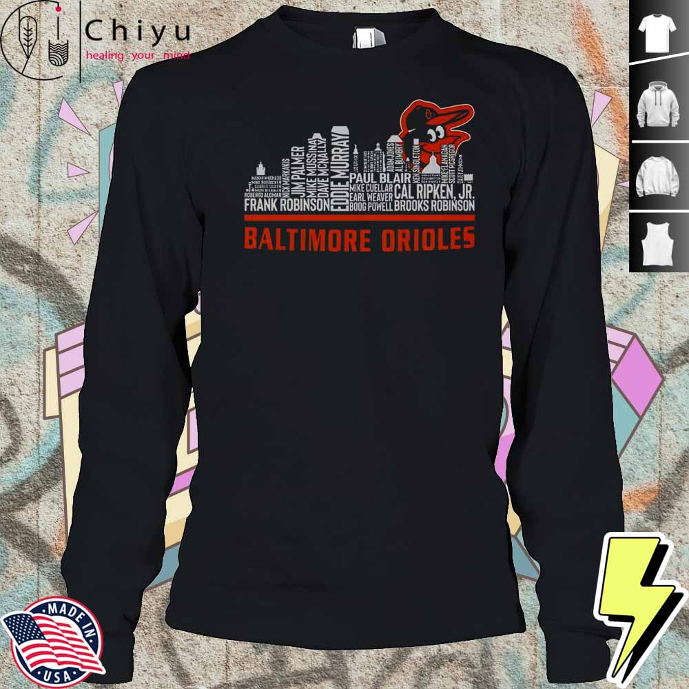Baltimore Orioles 2025 Skyline T-Shirt Baltimore Orioles 2025 Skyline T-Shirt