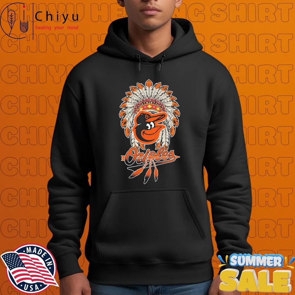 Baltimore Orioles X Native American T-shirts Baltimore Orioles X Native American T-shirts