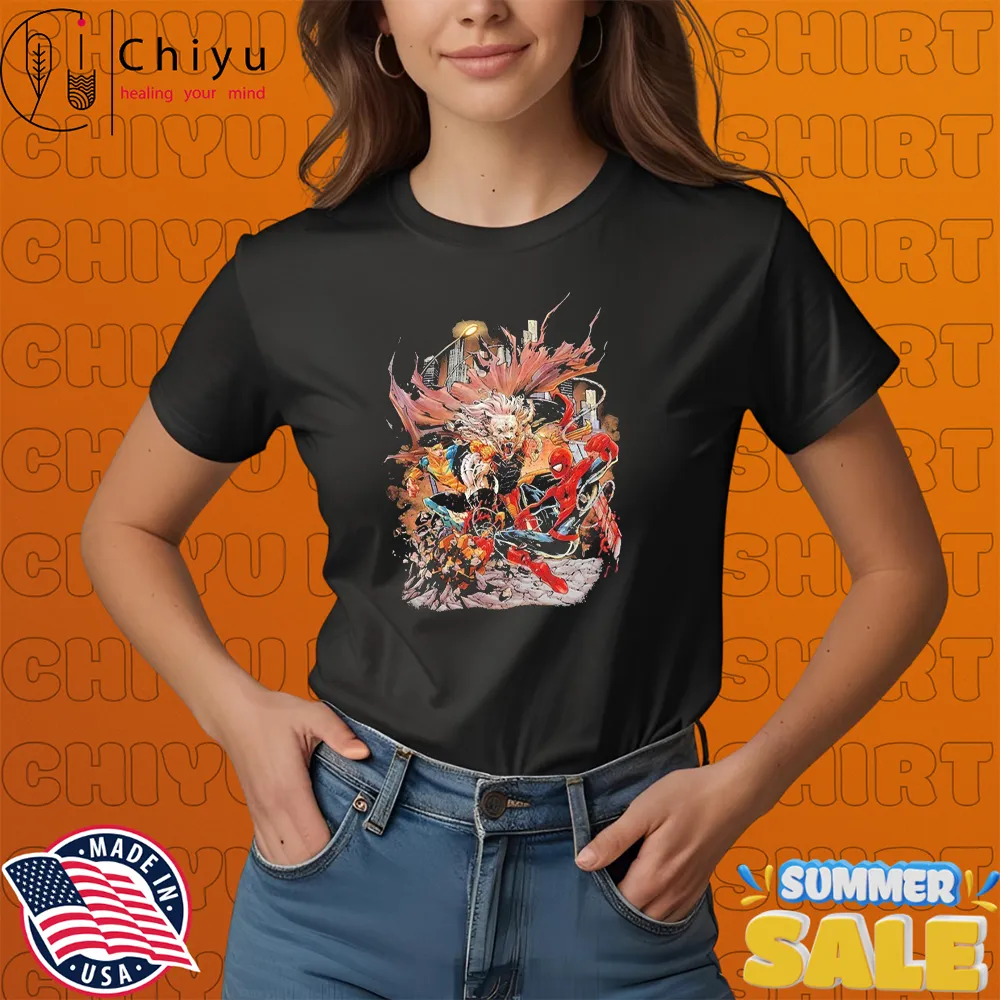 Battle Beast Vs Invincible And Spider-Man Issue 6 Screw Loose T-shirts Battle Beast Vs Invincible And Spider-Man Issue 6 Screw Loose T-shirts
