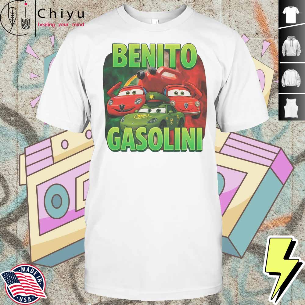 Benito Gasolini Retro Shirt Hoodie Benito Gasolini Retro Shirt Hoodie