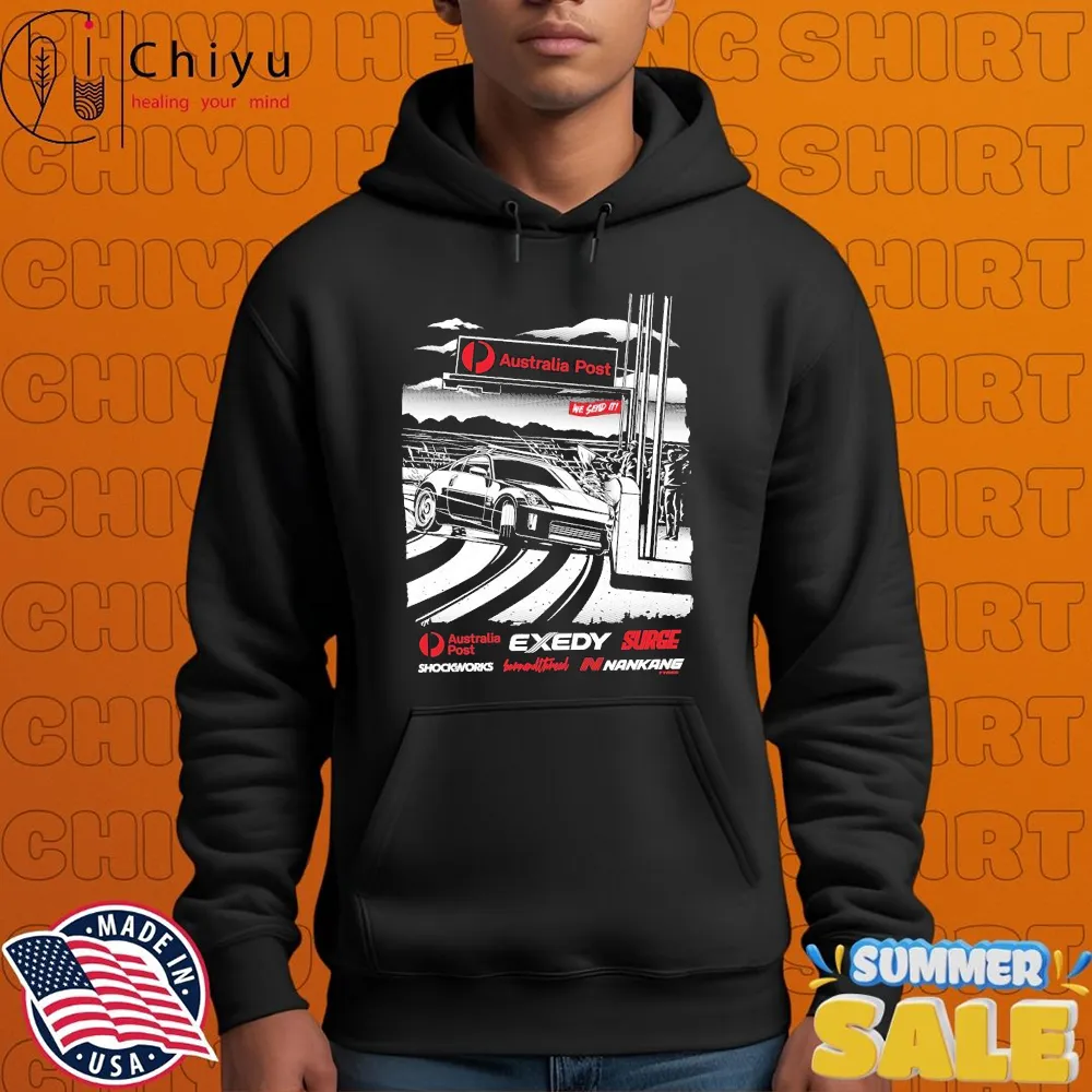 Benny Surge Australia Post 350z Send It T-shirt Benny Surge Australia Post 350z Send It T-shirt