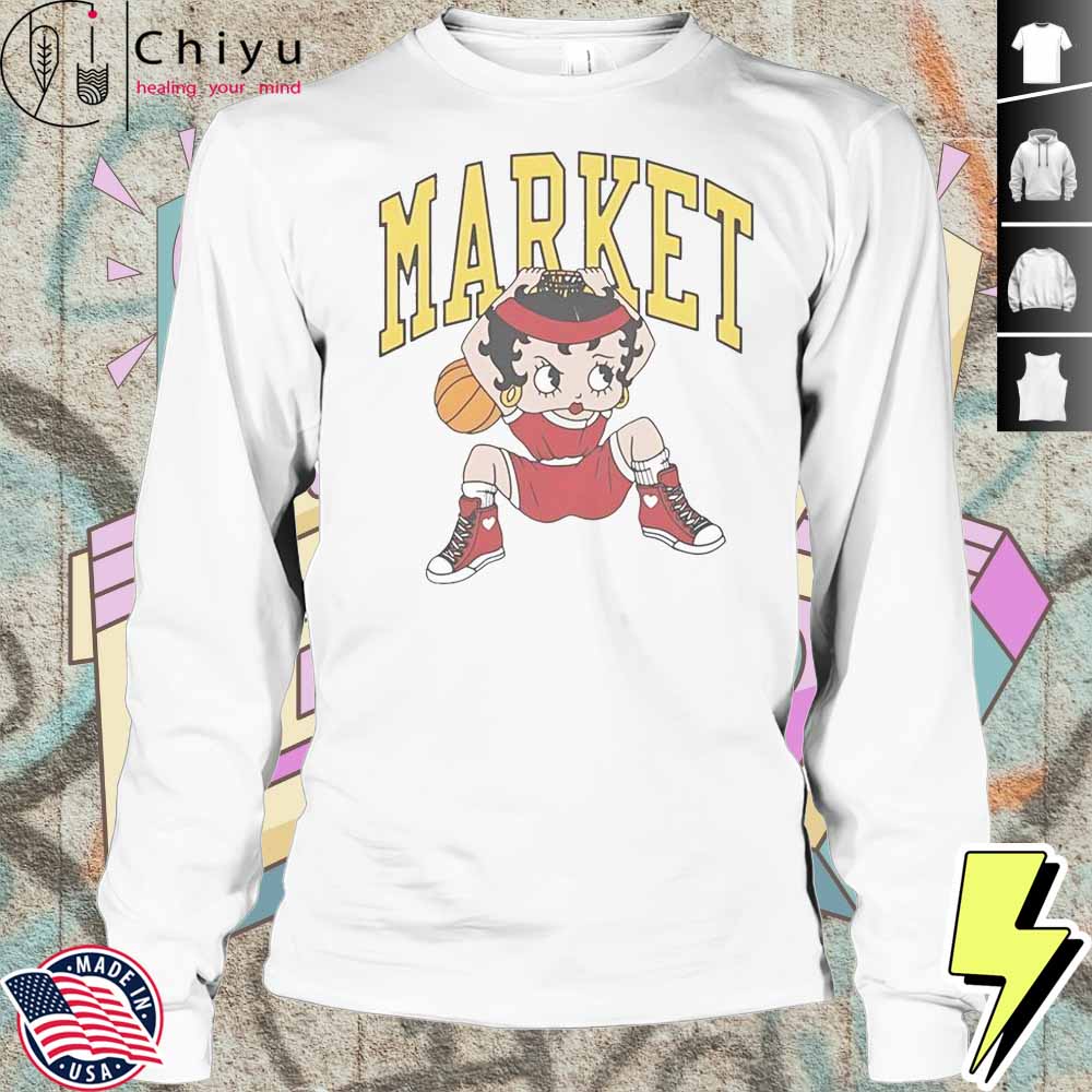 Betty Boop X Market Studios Dunking T-Shirt Betty Boop X Market Studios Dunking T-Shirt