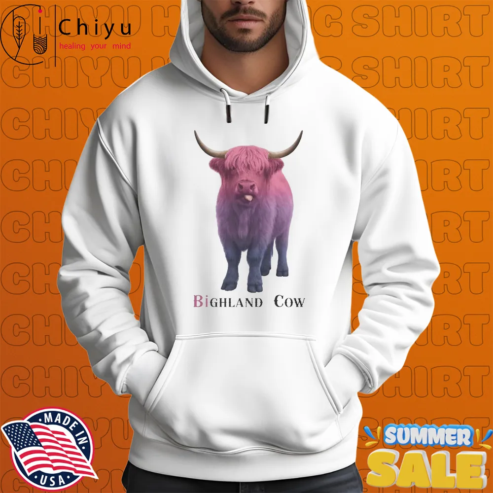 Bighland Cow Trans Pride T-shirts Bighland Cow Trans Pride T-shirts
