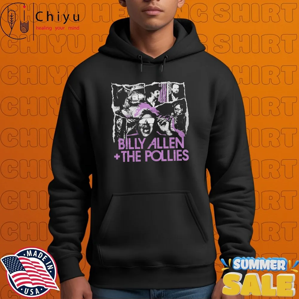 Billy Allen And The Pollies Faces T-shirts Billy Allen And The Pollies Faces T-shirts