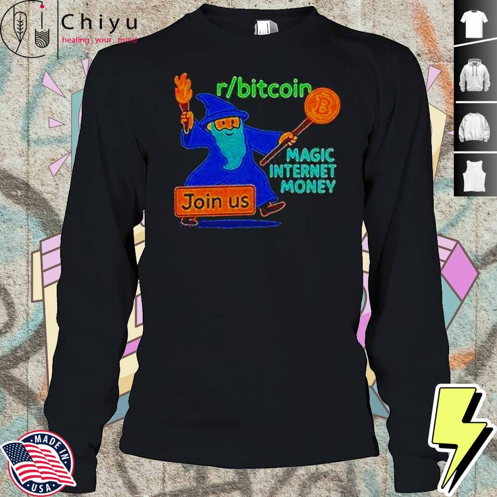 Bitcoin Wizard Magic Internet Money Shirt Bitcoin Wizard Magic Internet Money Shirt