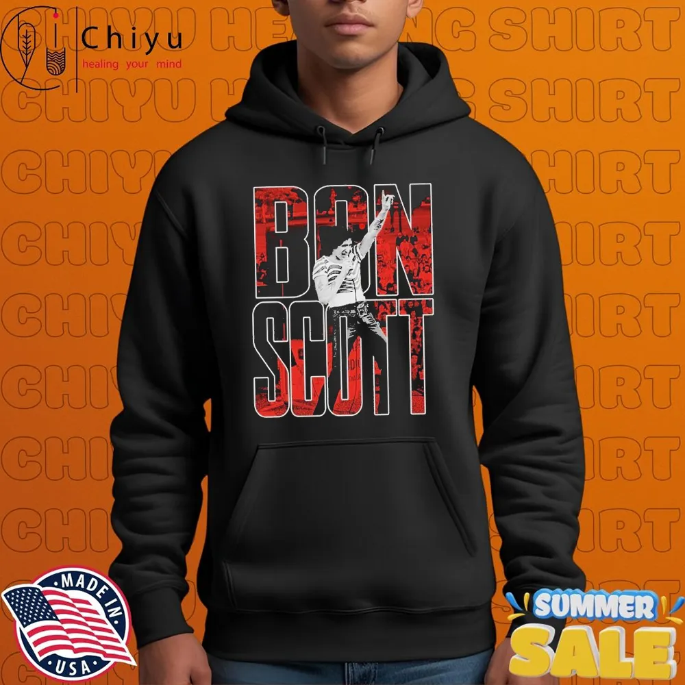 Bon Scott Block Letters T-Shirts Bon Scott Block Letters T-Shirts