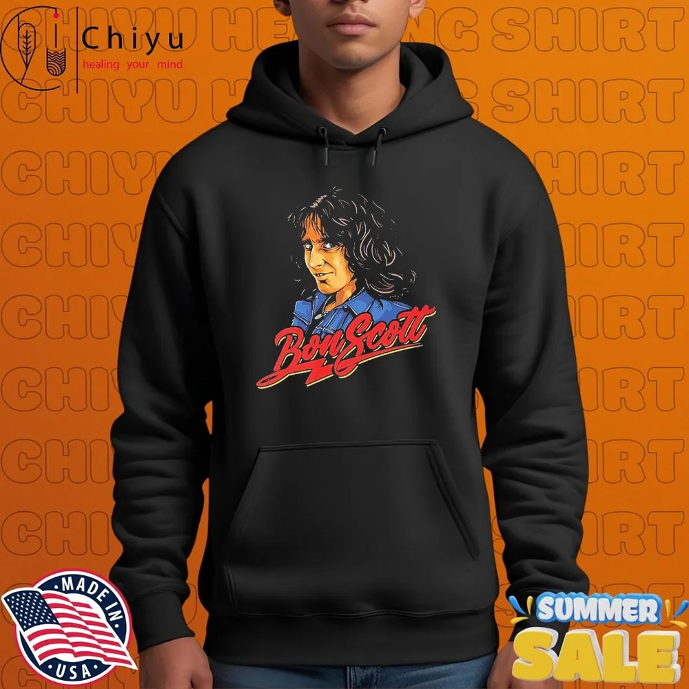 Bon Scott Homer Portrait T-Shirts Bon Scott Homer Portrait T-Shirts