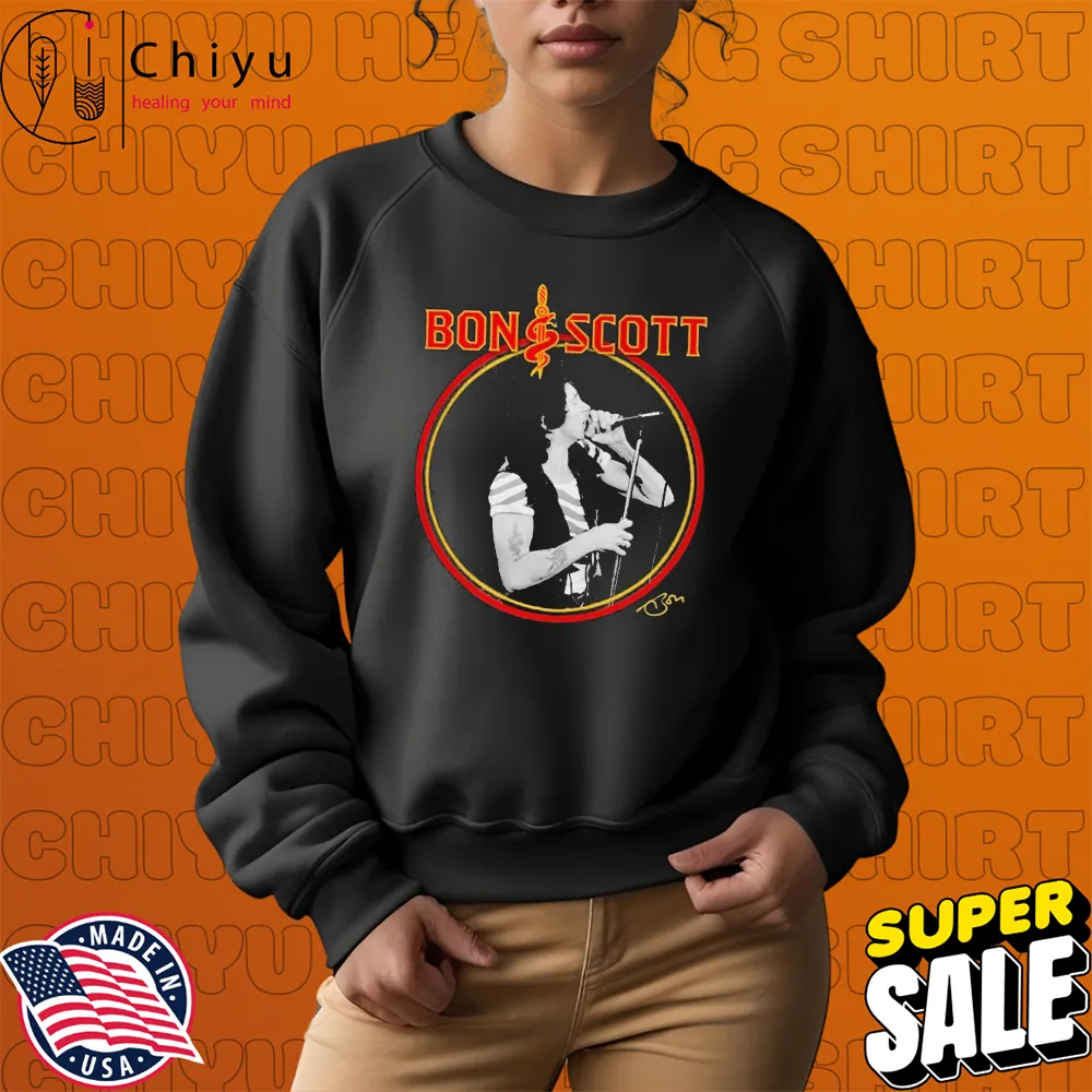 Bon Scott Live Hoodie Bon Scott Live Hoodie