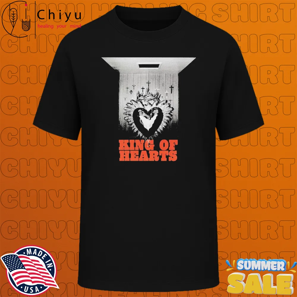 Brandon Lake King Of Hearts Chrome T-Shirts Brandon Lake King Of Hearts Chrome T-Shirts