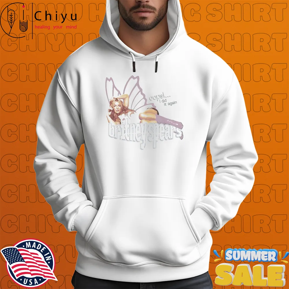 Britney Spears Oops!… I Did It Again Butterfly T-shirts Britney Spears Oops!… I Did It Again Butterfly T-shirts