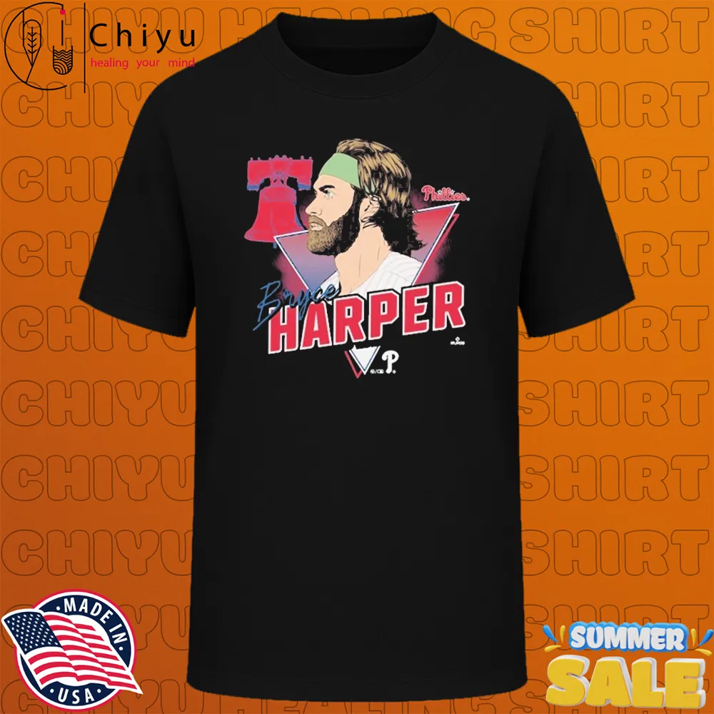 Bryce Harper Philadelphia Phillies Player Caricature T-Shirts Bryce Harper Philadelphia Phillies Player Caricature T-Shirts