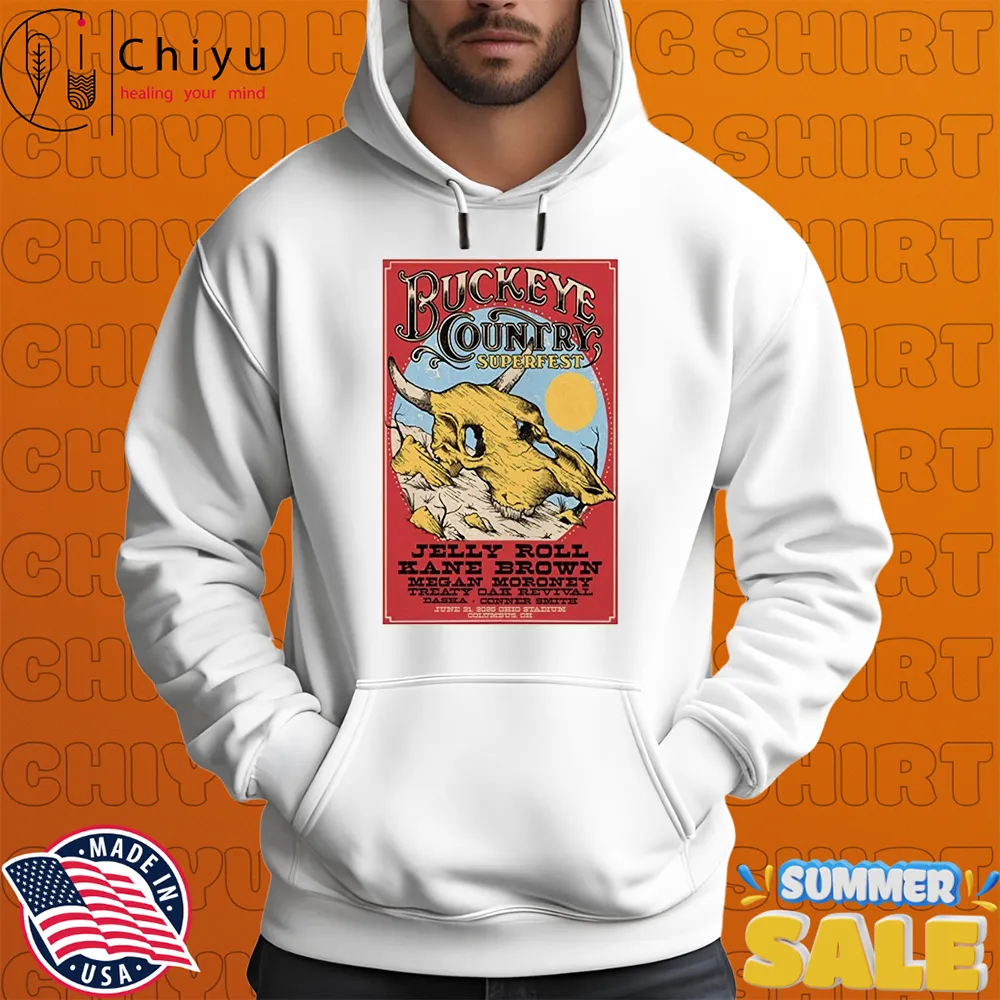 Buckeye Country Superfest 2025 Columbus, OH T-shirts Buckeye Country Superfest 2025 Columbus, OH T-shirts