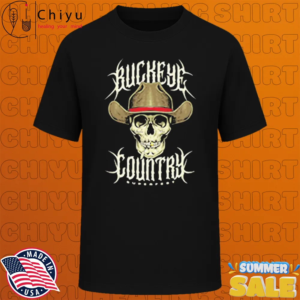 Buckeye Country Superfest 2025 Cowboy Skull T-shirts