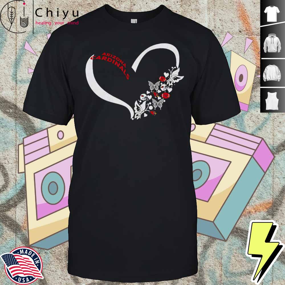 Butterflies In My Stomach Arizona Cardinals NFL Shirt