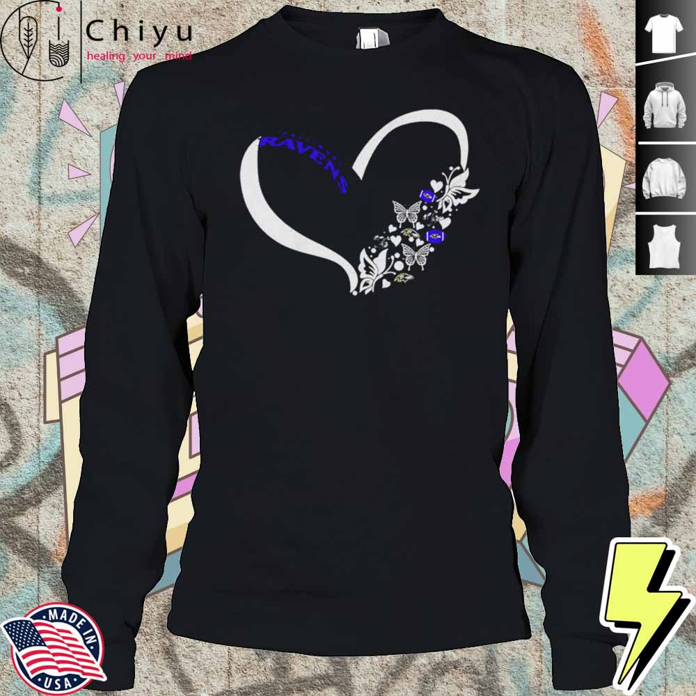 Butterflies In My Stomach Baltimore Ravens NFL Shirt Butterflies In My Stomach Baltimore Ravens NFL Shirt