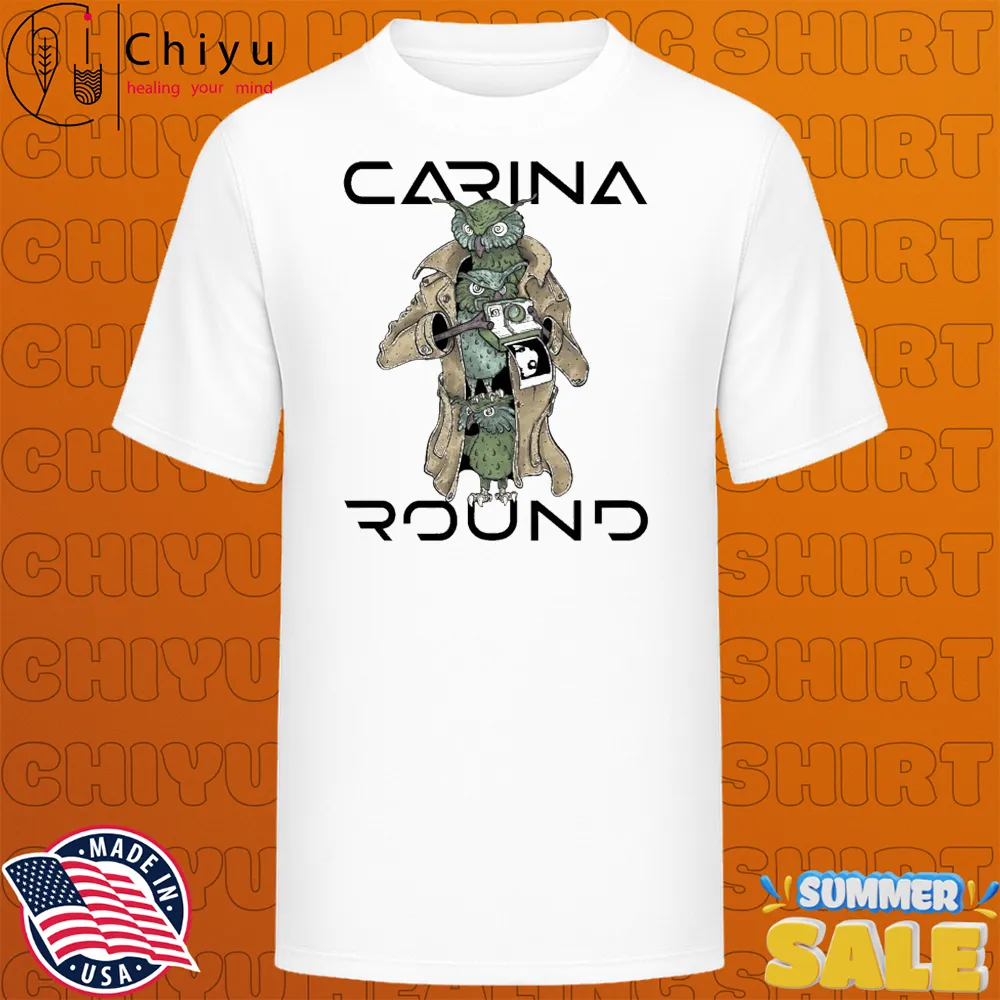 Carina Round The Disconnection Tour 2024 Owl T-shirts Carina Round The Disconnection Tour 2024 Owl T-shirts