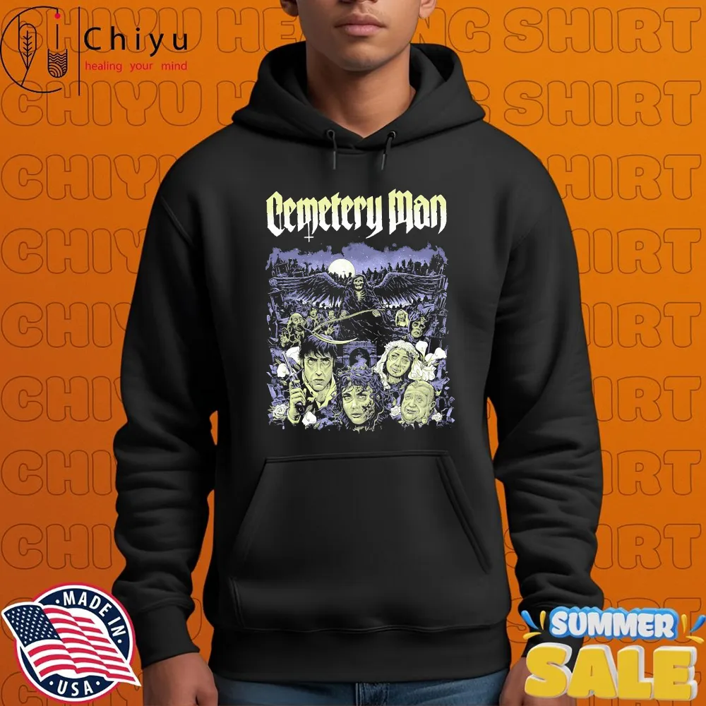 Cemetery Man Death Comes Sweeping T-shirts Cemetery Man Death Comes Sweeping T-shirts