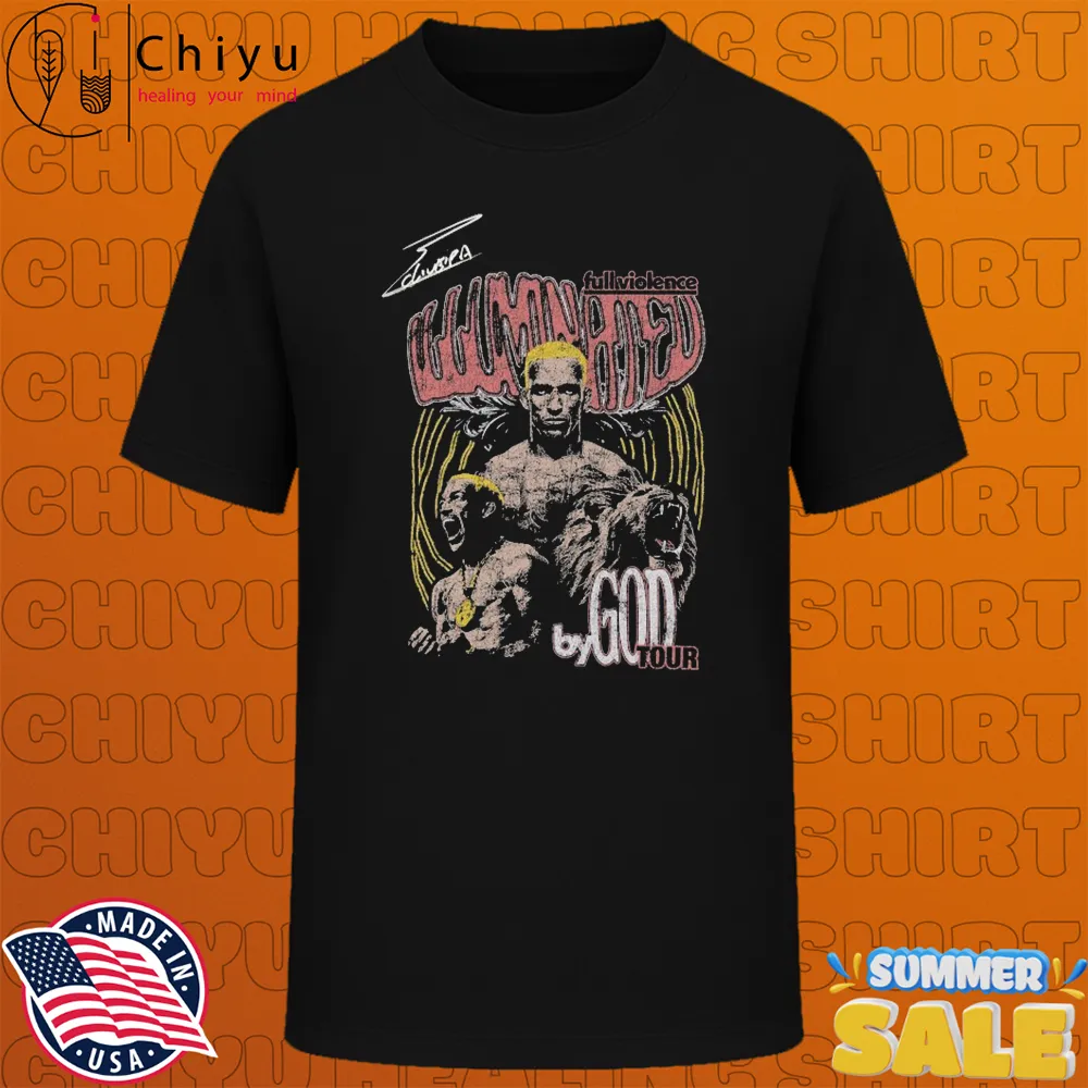 Charles Oliveira Return Of The Lion By God Tour 2025 International Fight Week Full Violence T-shirts