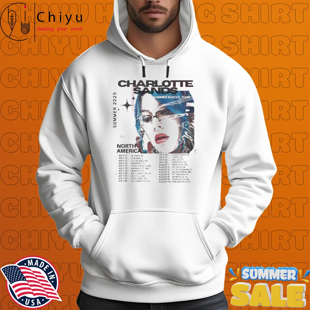 Charlotte Sands Tour 2025 Dates T-shirts Charlotte Sands Tour 2025 Dates T-shirts