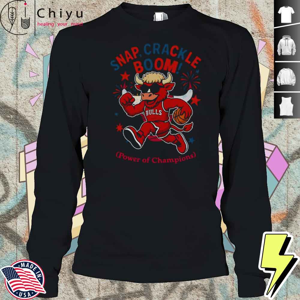 Chicago Bulls Snap Crackle Boom Power Of Champions Independence Day Shirt Chicago Bulls Snap Crackle Boom Power Of Champions Independence Day Shirt