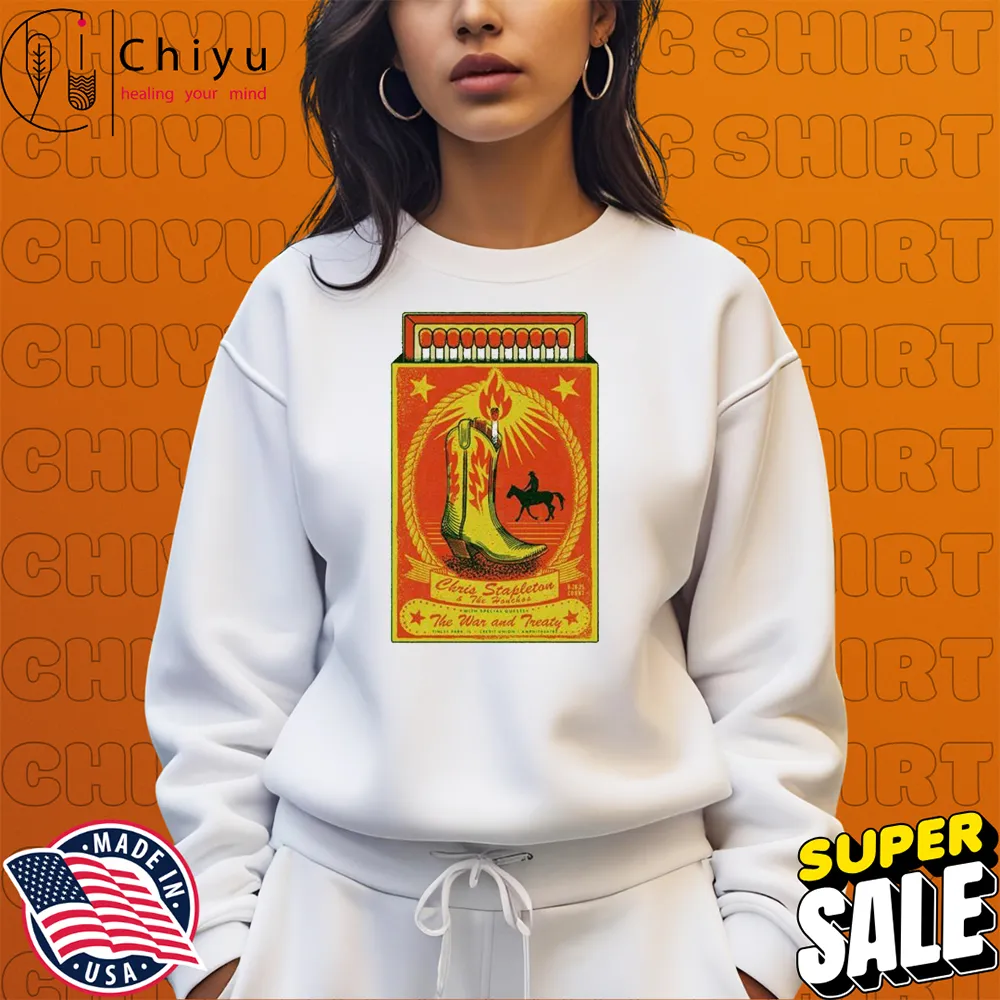 Chris Stapleton And The Honchos The War And Treaty June 28 2025 Boot Cowboy T-shirts Chris Stapleton And The Honchos The War And Treaty June 28 2025 Boot Cowboy T-shirts