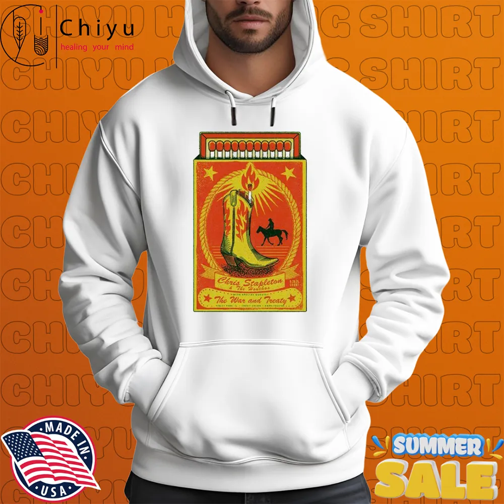 Chris Stapleton And The Honchos The War And Treaty June 28 2025 Boot Cowboy T-shirts Chris Stapleton And The Honchos The War And Treaty June 28 2025 Boot Cowboy T-shirts