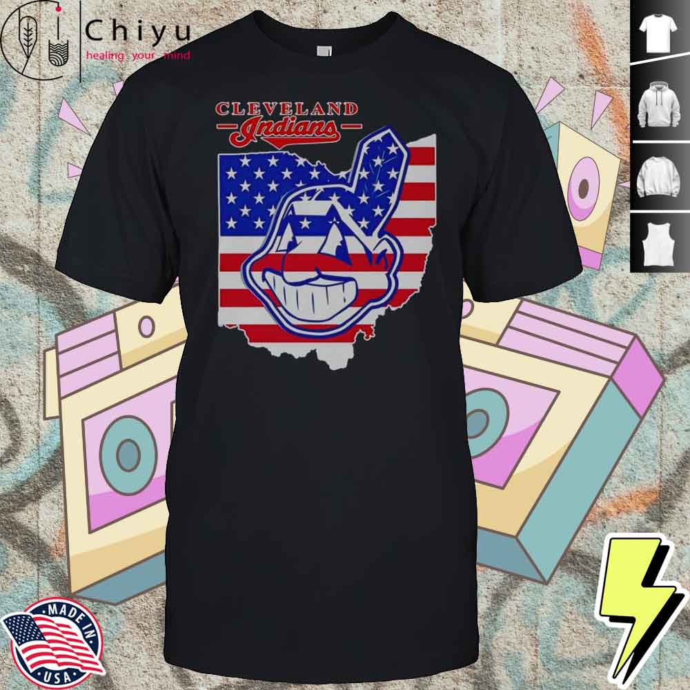Cleveland Indians Map T-Shirt