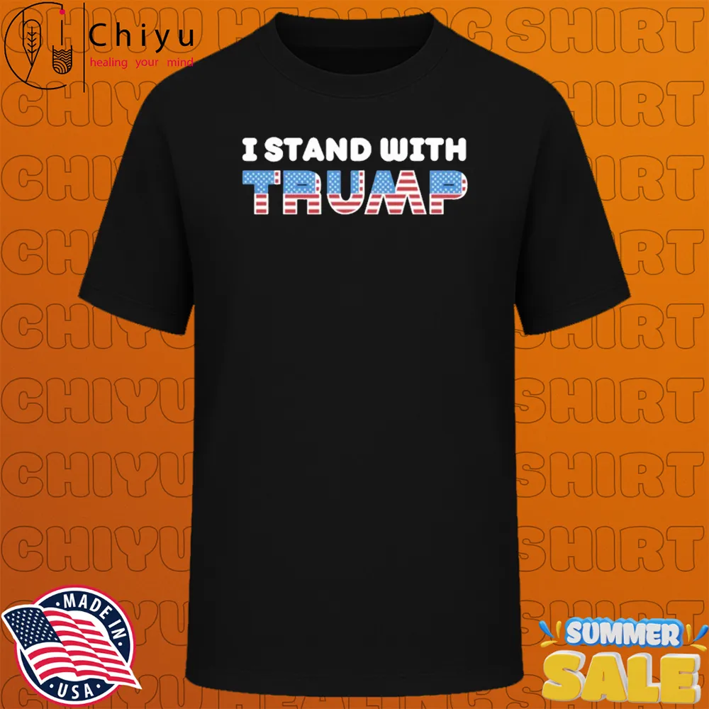 Commentary Tom Homan Potus I Stand With Trump American Flag T-Shirts