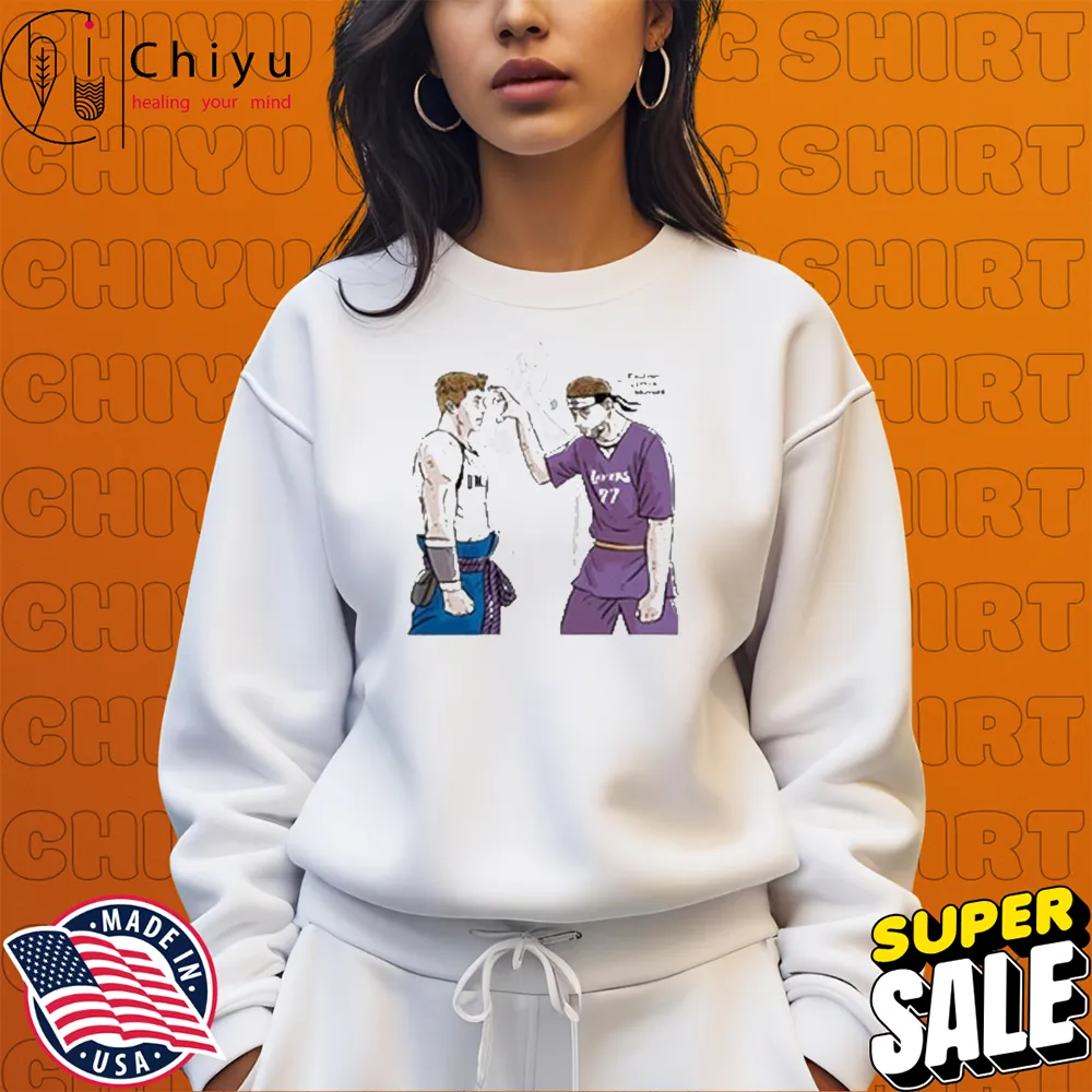 Cooper Flagg And Luka Doncic Sasuke Itachi Naruto Parody T-Shirts Cooper Flagg And Luka Doncic Sasuke Itachi Naruto Parody T-Shirts