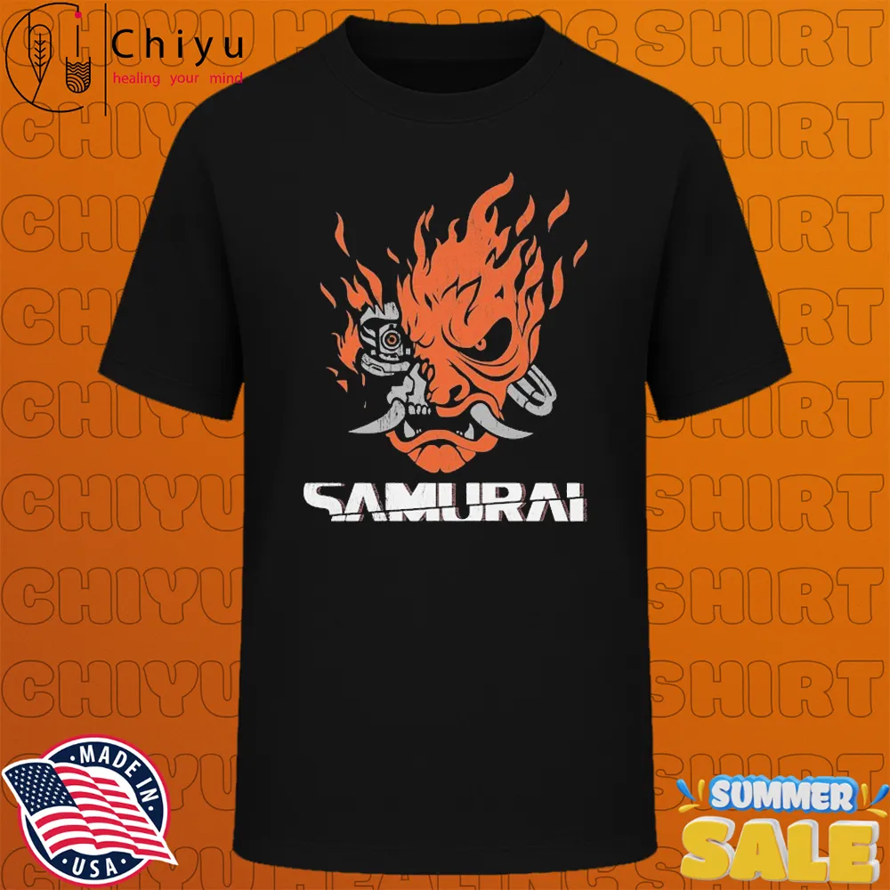 Cyberpunk 2077 Samurai T-shirts Cyberpunk 2077 Samurai T-shirts