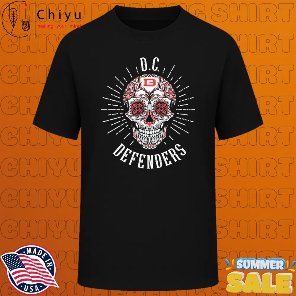 DC Defenders Dia De Los Muertos Skull T-shirts DC Defenders Dia De Los Muertos Skull T-shirts