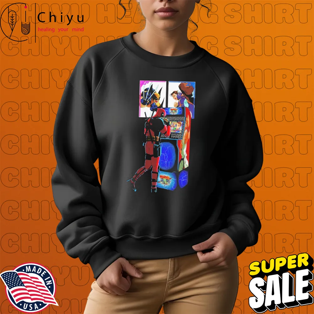 Deadpool And Wolverine Loading Video Game Hoodie Deadpool And Wolverine Loading Video Game Hoodie