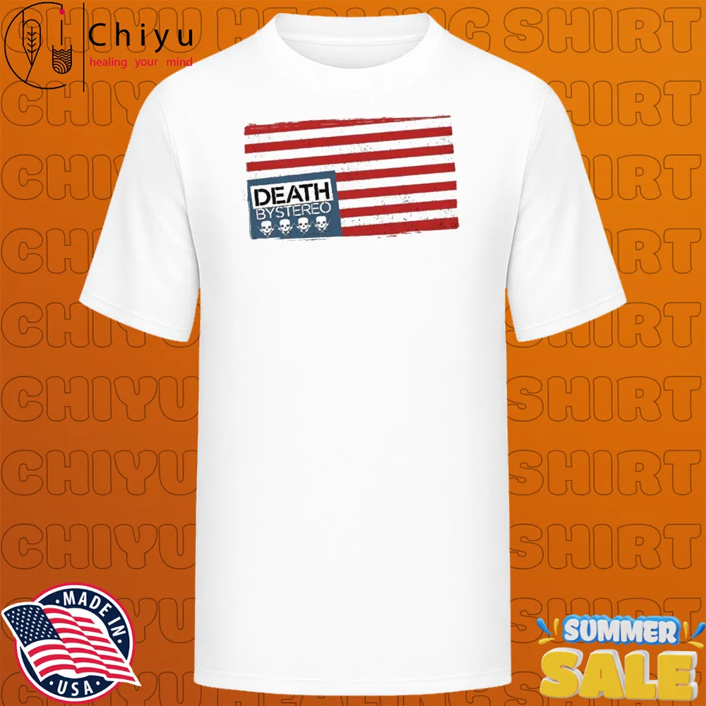 Death By Stereo American Flag T-shirts